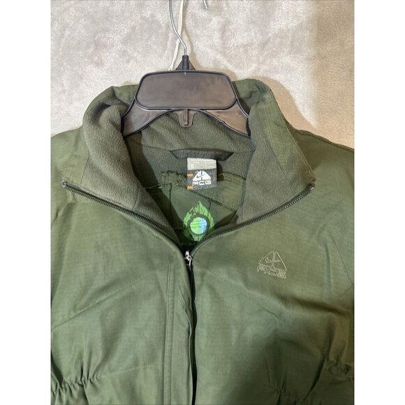 Women’s Acg Coat Lightweight Olive Green Size Small 4/6 - Picture 8 of 16